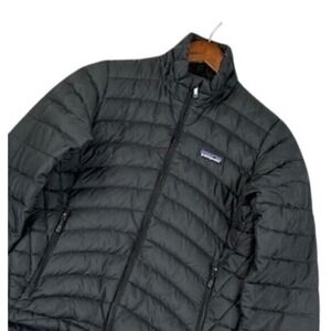 Patagonia Jacket Womens XS Black Puffer Coat Down Sweater Filled Hiking Gorpcore